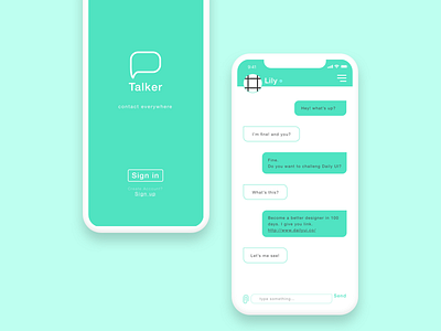 Daily UI #013-Direct Messaging