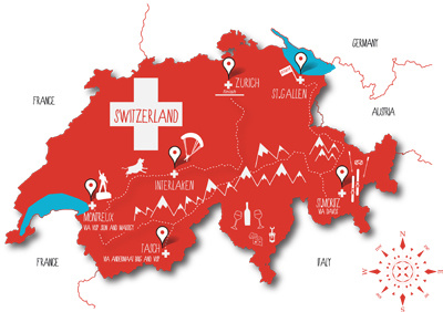 Swiss Map