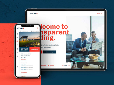 Beyond 4 by RE/MAX Metro brand concept branding business model custom graphics ui ux web design