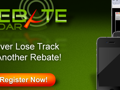 Rebate Radar Homepage