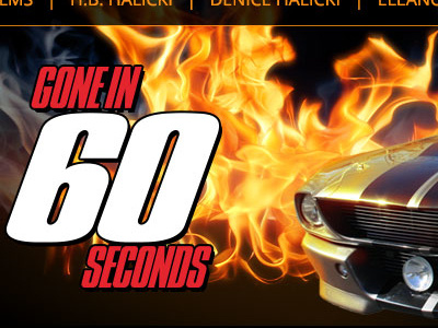 Gone in 60 Seconds website client work gone gone in 60 seconds halicki pixelbit reboot rebuild