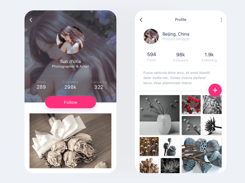 flowers by Ami on Dribbble