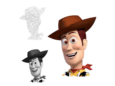 Síntesis Gráfica de Woody design graphic design illustration vec vector