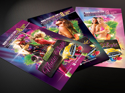 Beach Party Flyer 6 x 4 bash beach flyer graphicriver hot ladies music night party psd template