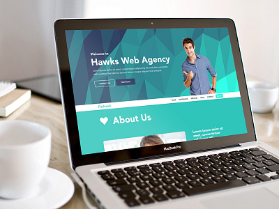 Hawks Web Agency website