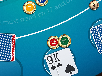 Casino Card Game GUI black casino chips gambling game gui ipad jack poker psd retina