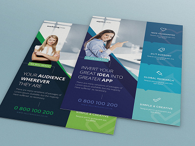 Corporate Flyers - 6 Multipurpose Templates vol 7 | JellyBanana a4 ad business corporate flyer magazine multipurpose template