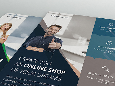 Corporate Flyers - 6 Multipurpose Templates vol 7 | JellyBanana a4 ad business corporate flyer magazine multipurpose template