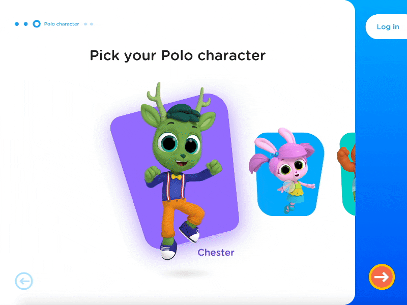 iPad App for Marco Polo World School for Kids animation animations character flinto game games interactions ipad ixd kids kids app marcopolo mobile onboarding ui ux uxui