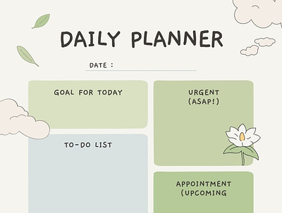 First in the Box - Daily Planner! app branding daily daily planner design graphic design illustration logo planner to do list ui ux
