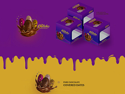 Delcho illustration packaging design