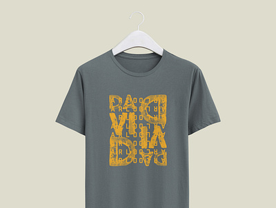 David Arlo designs illustration t shirt design typography