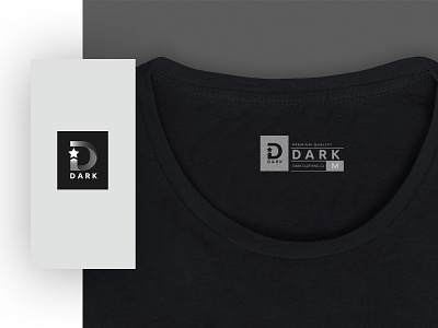 Dark brand identity branding designs flat icon illustration illustrator logo logodesign minimal minimalist logo t shirt design typography vector