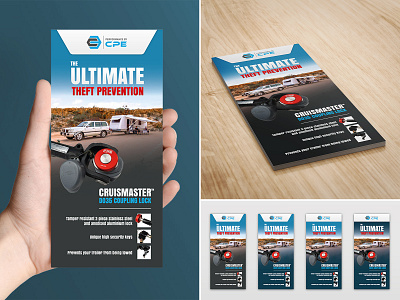 Flyer - Theft protection flyer graphic design leaflet