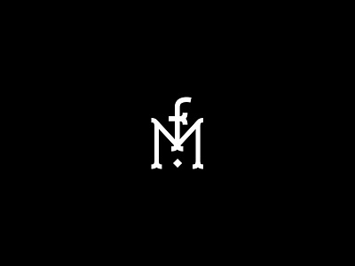 Monogram. 📌 agency black branding letter logo minimal monogram studio typography white
