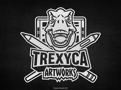 New Trexyca Artworks Logo 2021 cartoon dino dinosaur esport logo logodesign rex trex tyrannosaurus tyrannosaurusrex vector