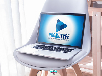 PromoType Logo v2 (on Laptop)