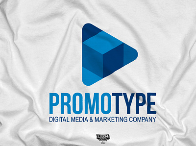 PromoType Logo brand brandidentity company design digital graphic graphicdesign identity logo logodesign marketing media promo promotype type vector