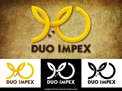 Duo Impex Logo agriculture illustrator logo logodesign logos logotype photoshop vector