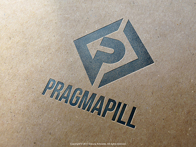 Pragmapill Logo company companylogo development illustrator logo logodesign logotype photoshop software vector