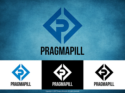 Pragmapill Logo company companylogo development illustrator logo logodesign logotype photoshop software vector