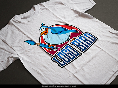 Logo Bird T-Shirt bird cartoon logo character design fowl illustrator logo mascot logo vector vectorworks