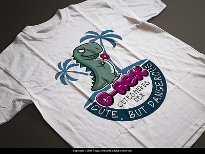 Cutesaurus Rex T-Shirt