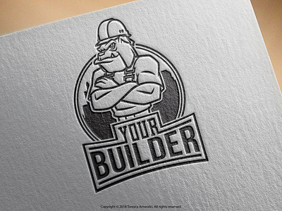 Mascot Logo for a Construction Company angry builder bulldog cartoon cartoonlogo character characterdesign construction design dog illustration logo mascot mascotlogo strong vector vectorgraphic vectorillustration worker