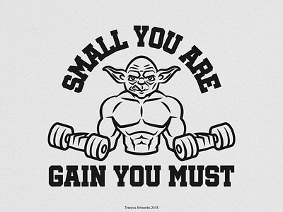 Small you are, Gain you Must cartoon cartooncharacter cartoonlogo character characterdesign funny gym illustration illustrator logo logodesign mascot power protein star strong vector vectorart vectorillustration vectorillustrator