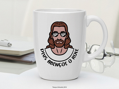 Deus Abencoe o Role band cartoon cartooncharacter character characterdesign christian christianity cool design god illustration illustrator jesus logo logodesign mascot mascotdesign rock vector vectorart