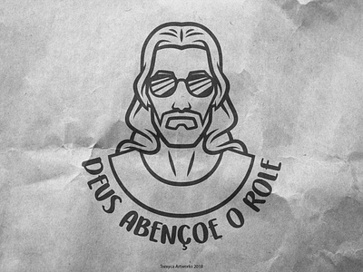 Deus Abencoe o Role band cartoon cartooncharacter character characterdesign christian christianity cool design god illustration illustrator jesus logo logodesign mascot mascotdesign rock vector vectorart