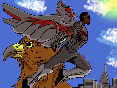 Falcon illustration