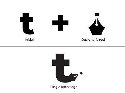 Single Letter Logo branding design graphic design illustration logo ux vector