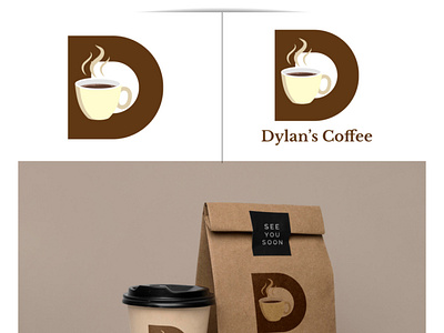 Coffee Shop Logo branding design graphic design illustration logo ux vector