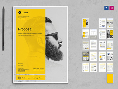 Proposal Vol. 7 Template - InDesign + MsWord