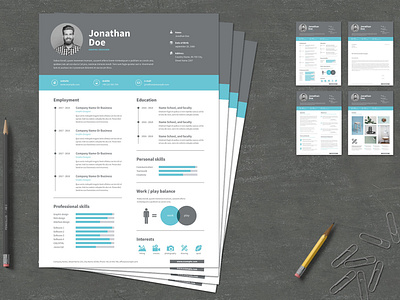 Resume Vol. 7 - InDesign Template