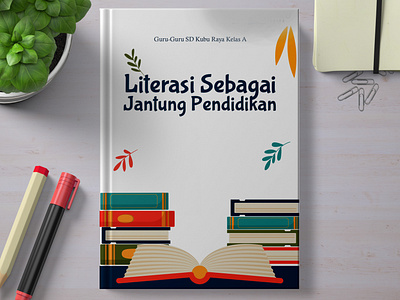 Book Mockup-Literacy book branding design literacy mockup