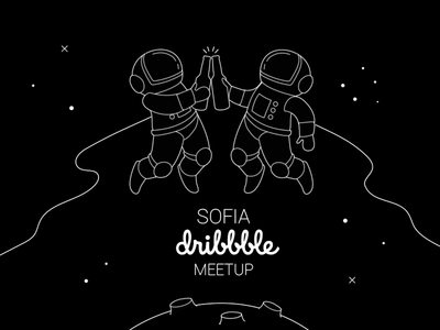 Sofia Dribbble Meetup #6 astronaut bulgaria cheers dribbble meetup sofia