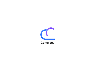 Cumulous branding dailylogochallenge design dribbble hello hot illustration logo new shot vector