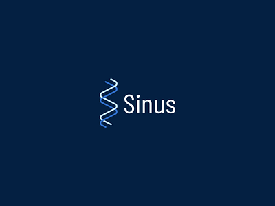 Sinus blue brand branding design dribbble hot icon inspiration logo mood music vector