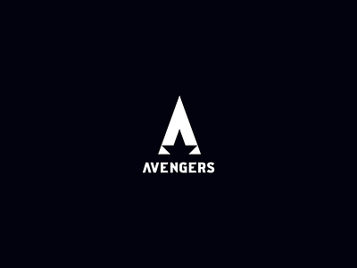 AVENGERS avengers brand branding challenge design dribbble inspiration logo movie trend ui vector