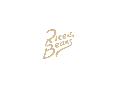 Rice and Beans branding challenge design dribbble food health hello hot inspiration logo meal rice snack vector