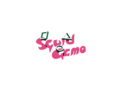 Squid Game branding design drama dribbble hello hot illustration illustrator inspiration korean logo squid squid game trend vector