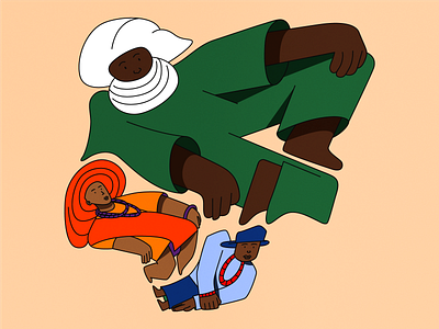 Nigeria africa black character character design design dribbble hello illustration illustrations illustrator nft nigeria people race vector