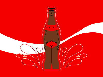 Orobo character character design coca cola coke design dribbble drink hot illustration illustrator vector
