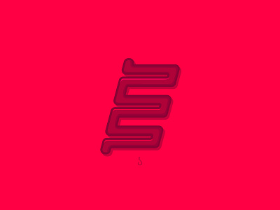 36 days of type - E 36daysoftype adobe art colours dribbble expression illustration illustrator instagram letter lettering logo