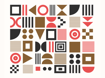 Geometric Vector Pattern