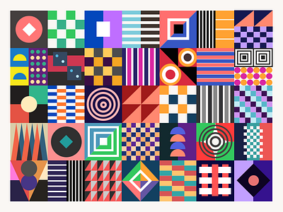 More Patterns color geometric pattern pattern shapes