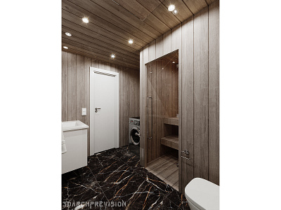 Modern Bathroom 3D Interior Visualization 3d 3d architectural rendering 3d interior rendering 3d interior visualization 3d modeling 3dsmax architectural rendering architectural visualization design illustration realistic 3d rendering realistic 3d visualization