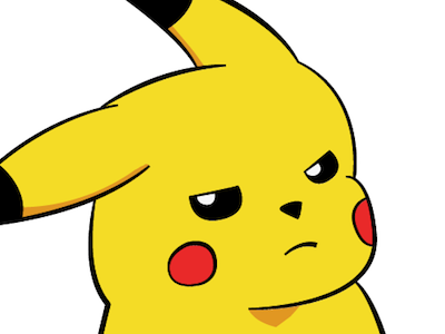 Pissed-off Pikachu pikachu pissed off pokemon toonshaded